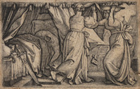 TvB G 4293
<br/>
Judith geeft Holofernes' hoofd aan haar bediende
<br/>
<em>Pencz, Georg (ca.1500-1550)</em>